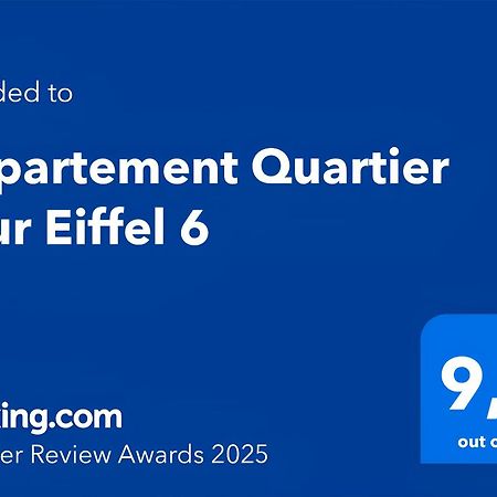 Appartement Quartier Tour Eiffel 6 Free Netflix 巴黎 外观 照片
